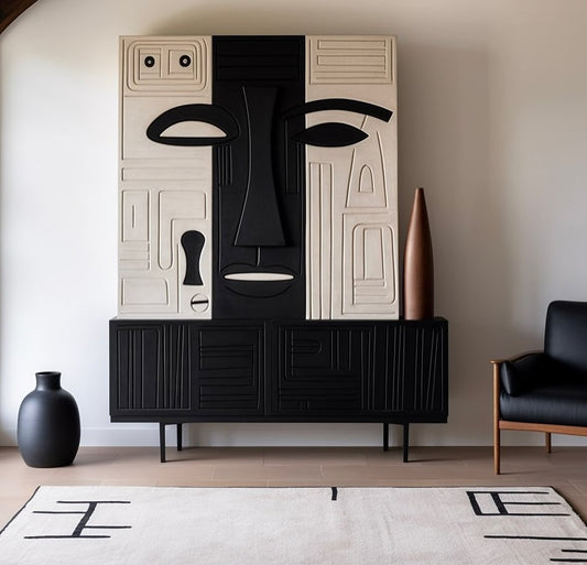 Tribal Black Console