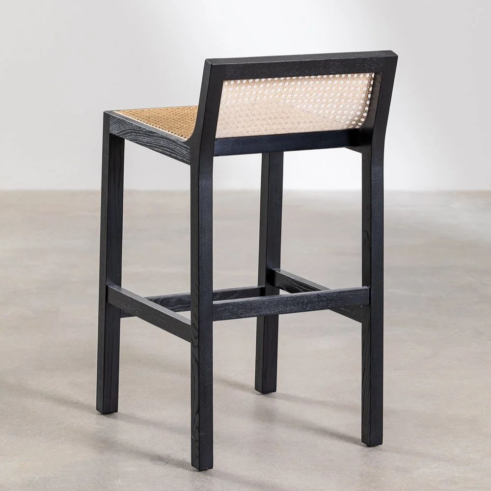 Neicol Wooden High Bar Stool