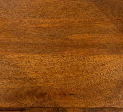 Handcrafted 3 Door Sideboard close up wood finish