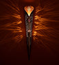 Fos Lighting Sun Mashal Big Torch Wall Sconce
