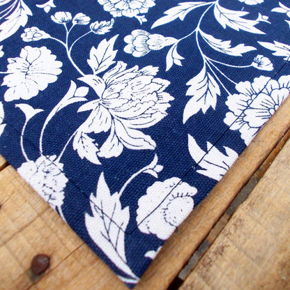 Handcrafted Indigo Kalamkari Kitchen Towel Set – Premium Cotton