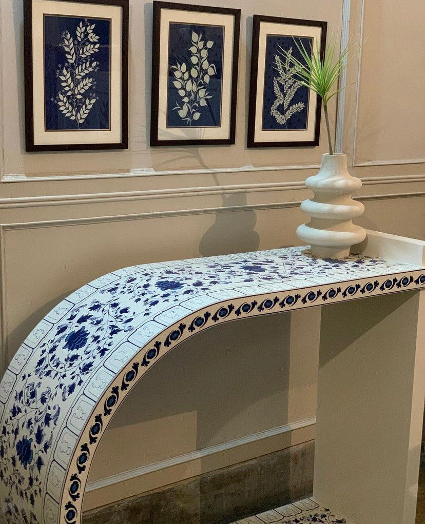 modern design entryway console