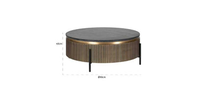 40 cm in height and 90 cm diameter