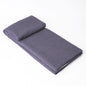 Lavender hand quilted cotton Throw blanket, classic stripe pattern quilting, 50X60 inches