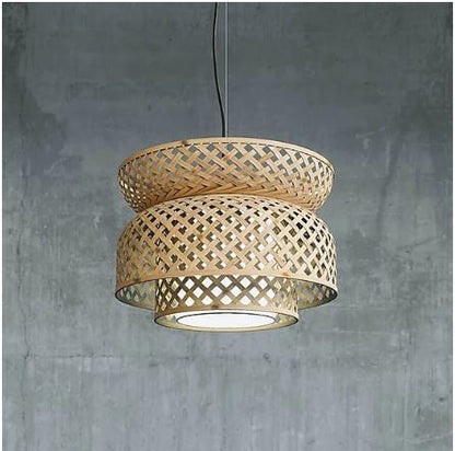 Lotus Pendant Lamp in natural finish
