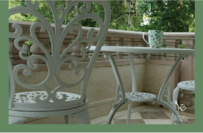 Outdoor set in Cast Iron