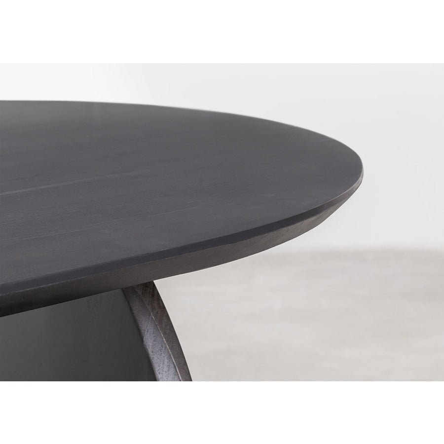 Acacia Wood Sandblast Dining Table