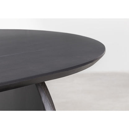 Acacia Wood Sandblast Dining Table