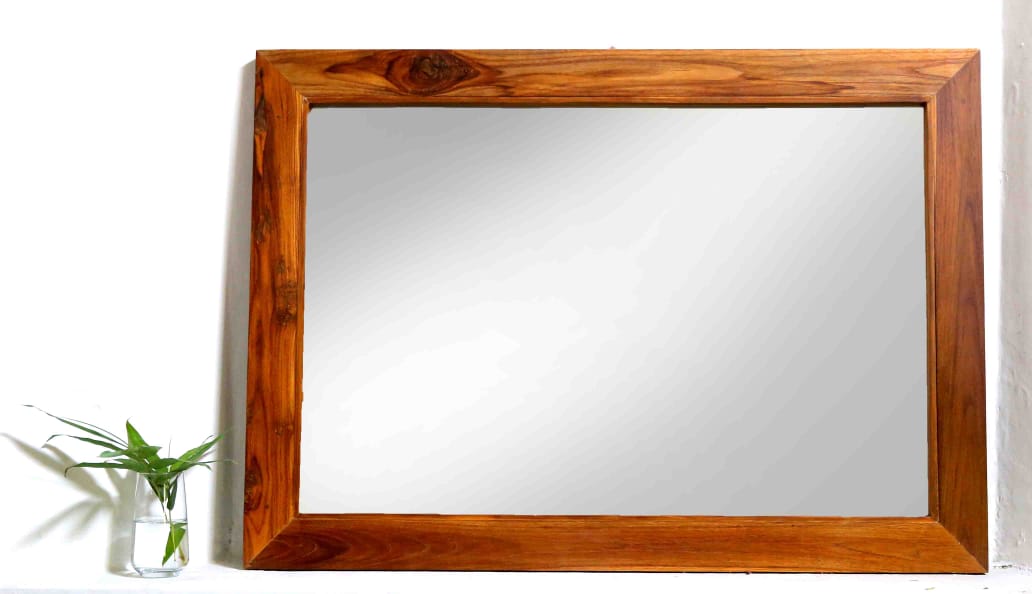 Wall mirror frame