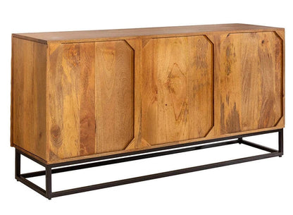 Handcrafted 3 Door Sideboard back view