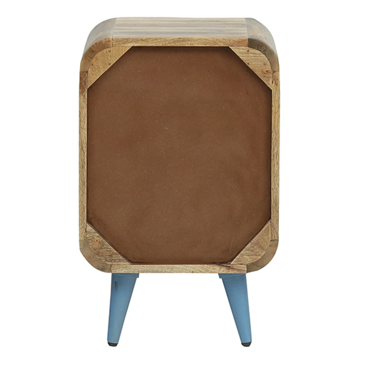 bed side table back view