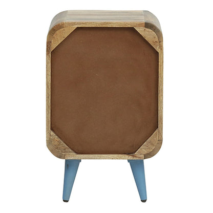 bed side table back view