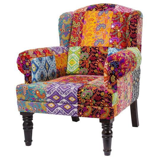 Maria arm chair side view