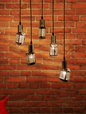 Set of 5 Jazz Microphone Pendant Light