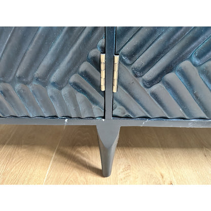 Indigo Blue Wood Buffet