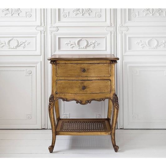 Gold Bedside Table