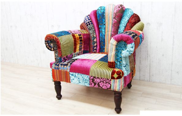 Peacock sofa single seater