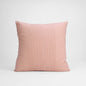 Amour Solid Blush Linen Pillow Cover | Pin Tuck Detail | 16×16 & 18×18 inches