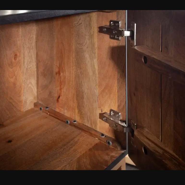 Wave TV console internal door hinge