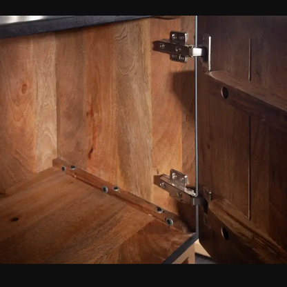 Wave TV console internal door hinge