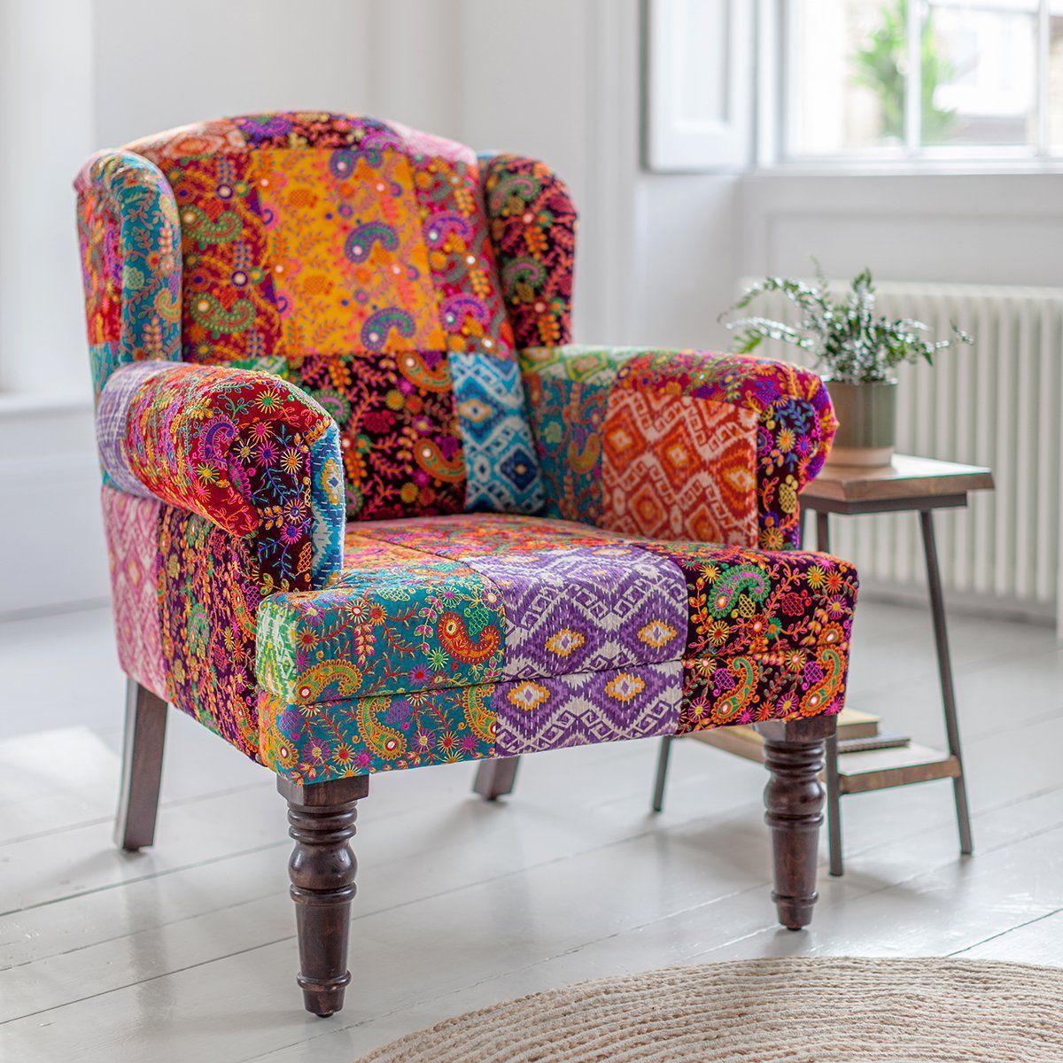Maria arm chair home placement