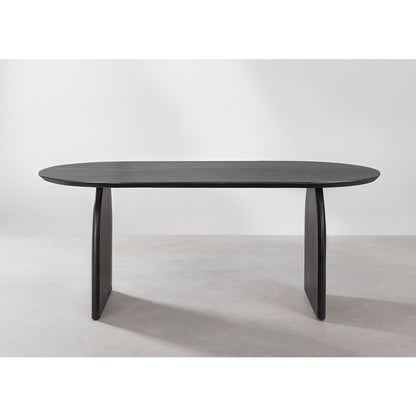 Acacia Wood Sandblast Dining Table