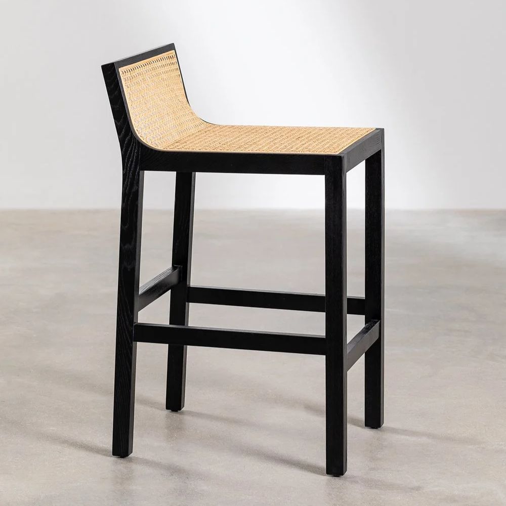 Neicol Wooden High Bar Stool