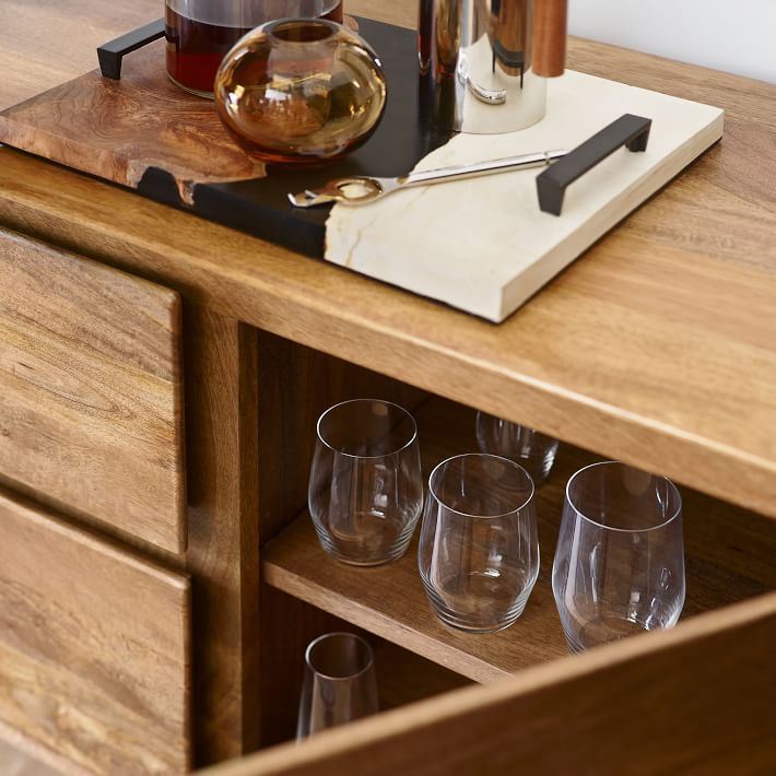 close up of internal storage