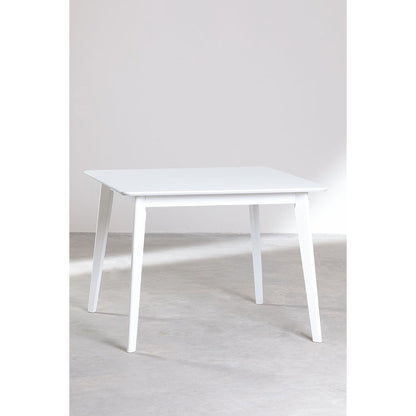 White Square Dining Table
