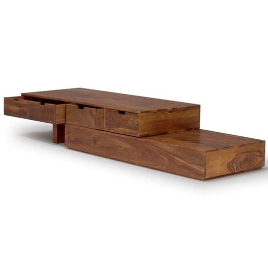Z shaped TV Unit