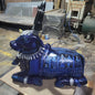 Sacred Nandi Sculpture in Mango Wood