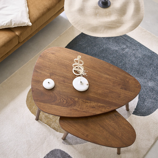 Oval Coffee table Set Of 2