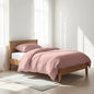 OLD ROSE - 300TC Duvet cover, premium cotton satin