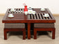 Kivaha Strip 4 Seater Coffee Table Set