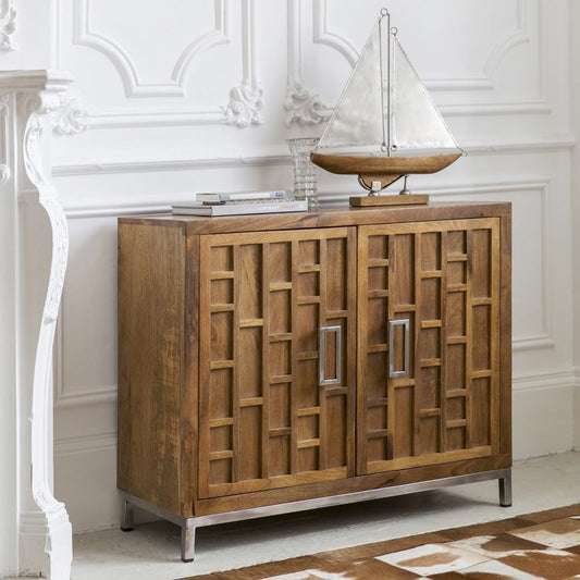 Handcrafted 2 Door Sideboard side view