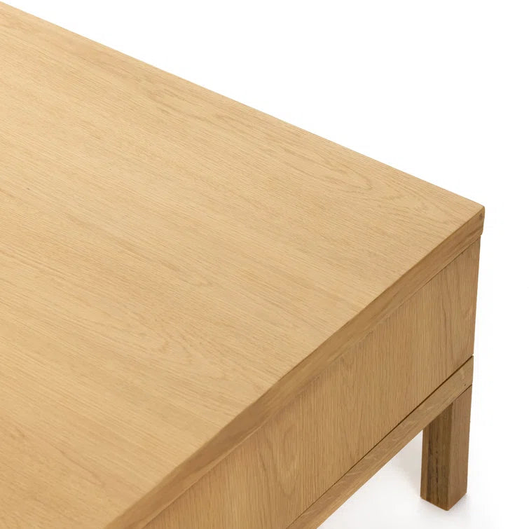 Maple Coffee Table with Drawers