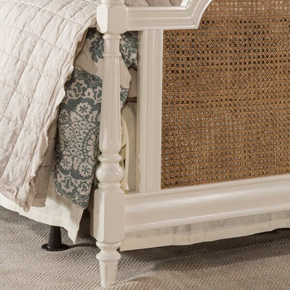 White Deco Sheesham Bed