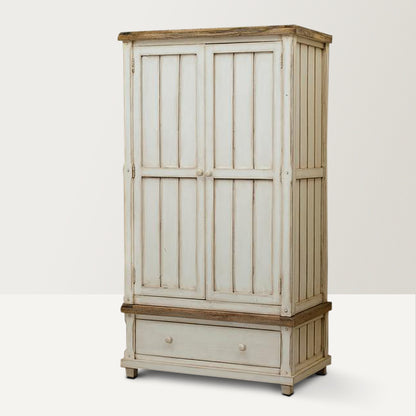 handcrafted solid wood wardrobe