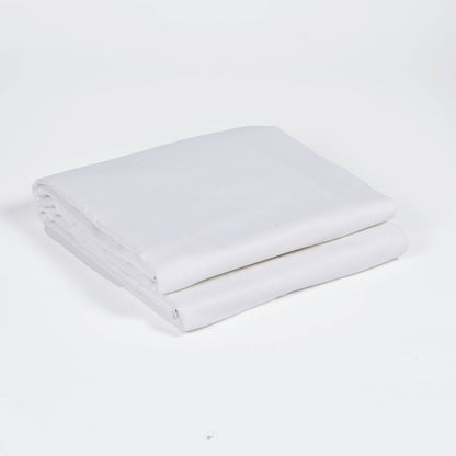 WHITE - Solid colour soft Cotton three layer dohar, sizes available