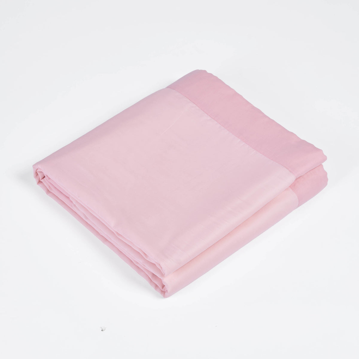 BLUSH PINK - Solid colour soft Cotton three layer dohar, sizes available