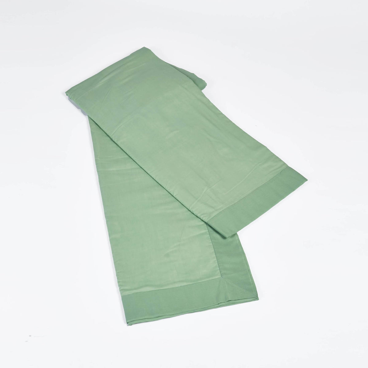 SAGE GREEN - Solid colour soft Cotton three layer dohar, sizes available