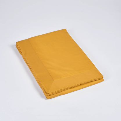 YELLOW - Solid colour soft Cotton three layer dohar, sizes available