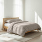 CONCRETE GREY - 300TC Cotton Duvet Cover Set With Pillowcases