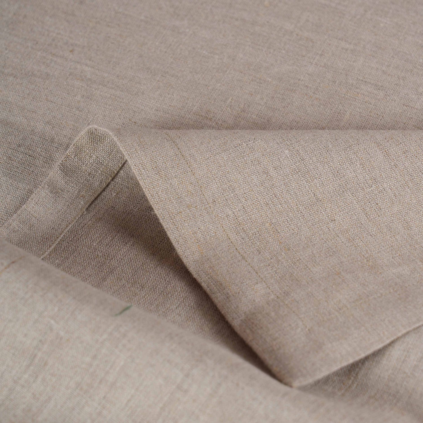 Pure Elements 100% Linen Beige Tablecloth – Square & Rectangle