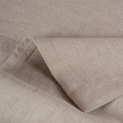 Pure Elements 100% Linen Beige Tablecloth – Square & Rectangle