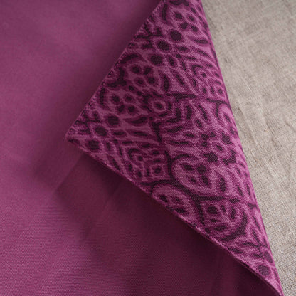 Ikat Print Plum Cotton Duck Placemats – Sets of 2, 4 & 6