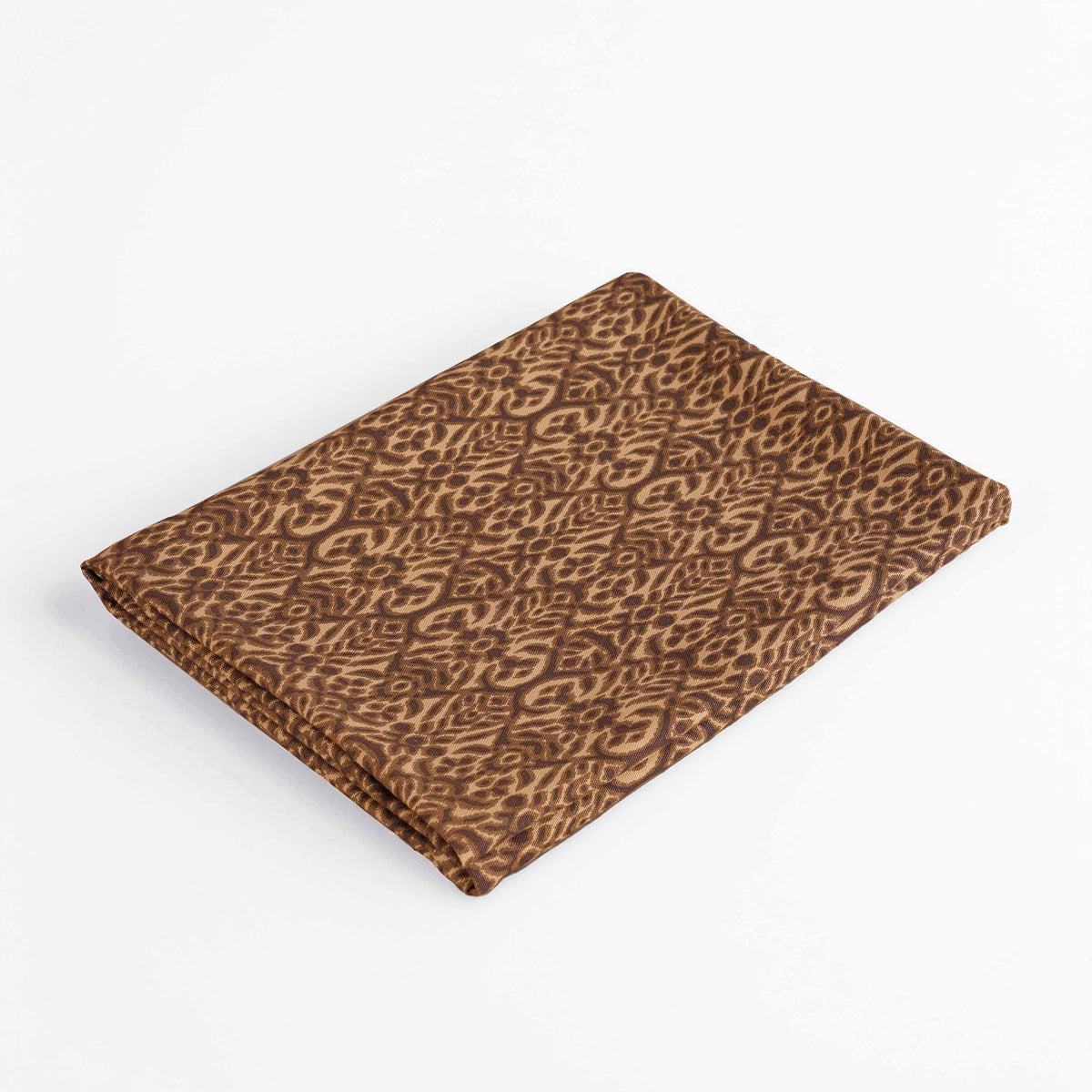 Ikat Print Beige Cotton Duck Tablecloth – Multiple Sizes