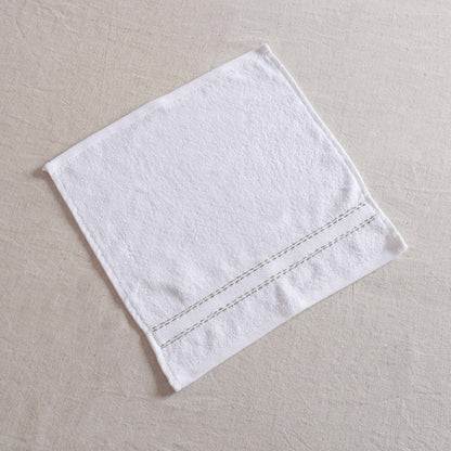 GIFT PACK - Luxury Towel Set – 4 Pieces | Customizable with Monogram | Linen Appliqué and Embroidery