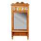 Wall Mirror with Wooden Shelf