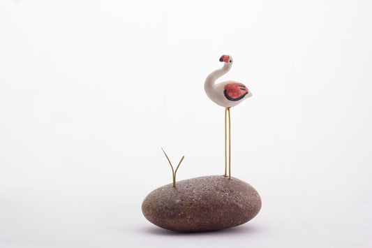 Pebble Decor – Flamingo (Standing)